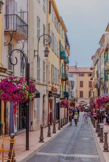 Charmant Studio Renove A Antibes, Plage A 10 Min A Pied Ngoại thất bức ảnh
