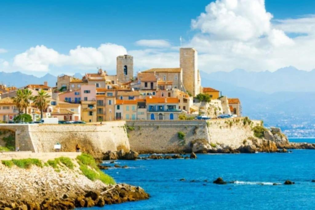 Charmant Studio Renove A Antibes, Plage A 10 Min A Pied Ngoại thất bức ảnh