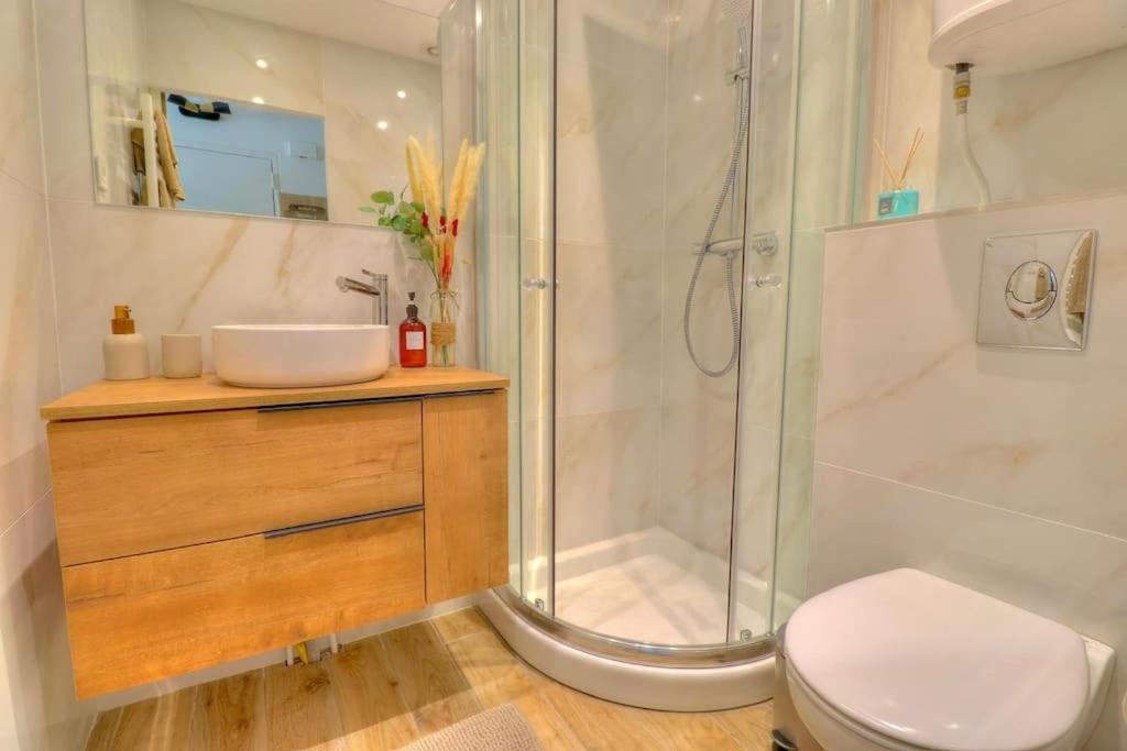 Charmant Studio Renove A Antibes, Plage A 10 Min A Pied Ngoại thất bức ảnh